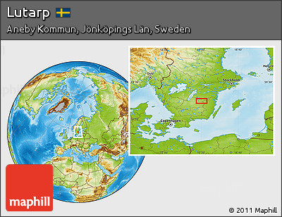 Physical Location Map of Lutarp