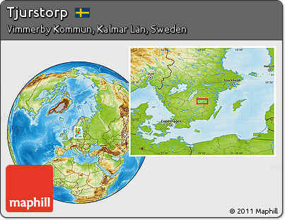 Physical Location Map of Tjurstorp