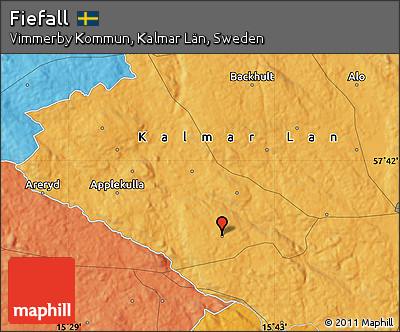 Political Map of Fiefall