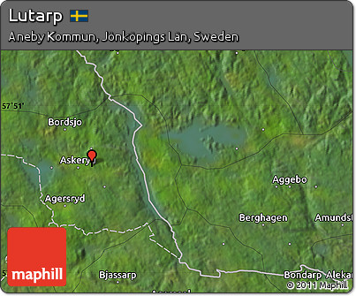 Satellite Map of Lutarp