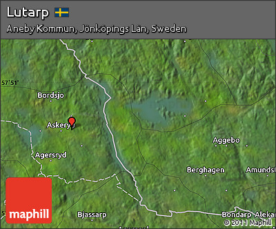 Satellite Map of Lutarp
