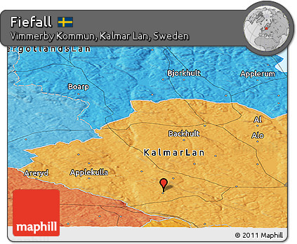 Political Panoramic Map of Fiefall