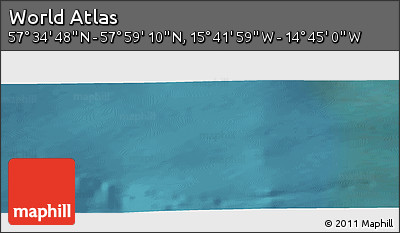 Satellite Panoramic Map of the Area around 57° 46' 59" N, 15° 13' 29" W