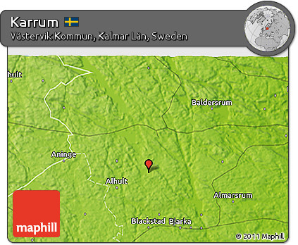 Physical 3D Map of Karrum