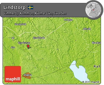 Physical 3D Map of Lindstorp
