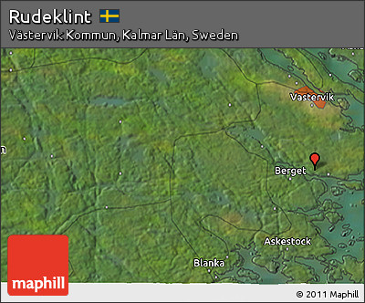 Satellite 3D Map of Rudeklint
