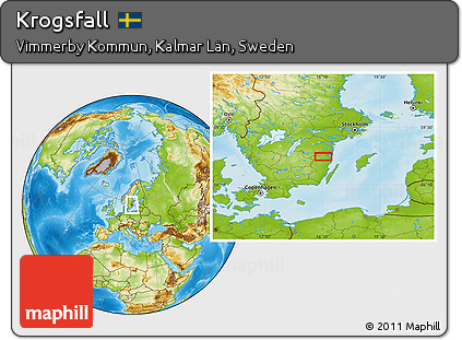 Physical Location Map of Krogsfall