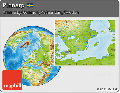 Physical Location Map of Pinnarp