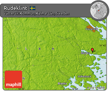 Physical Map of Rudeklint