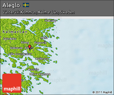 Physical 3D Map of Aleglo