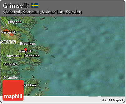 Satellite 3D Map of Grimsvik