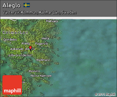 Satellite 3D Map of Aleglo