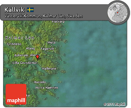 Satellite Map of Källvik