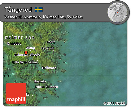 Satellite Map of Tångered