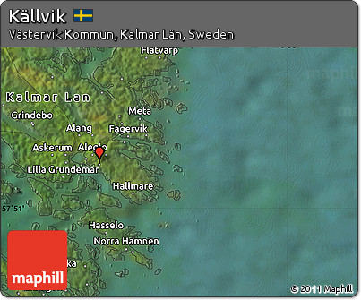 Satellite Map of Källvik