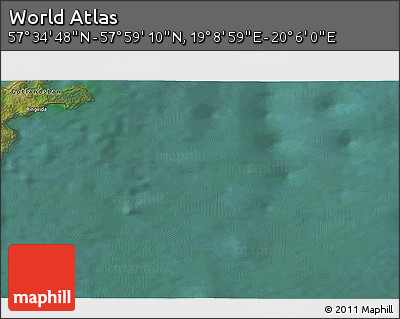 Satellite 3D Map of the Area around 57° 46' 59" N, 19° 37' 30" E