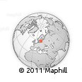 Outline Map of the Area around 57° 46' 59" N, 19° 37' 30" E, rectangular outline