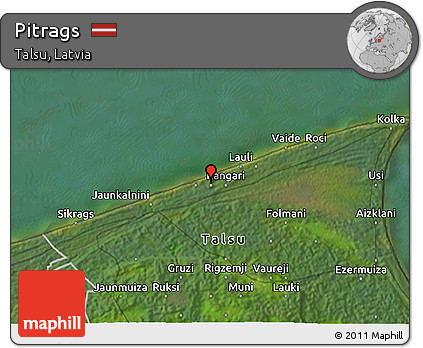 Satellite 3D Map of Pitrags