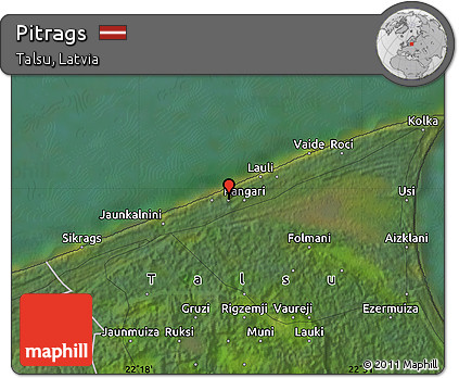 Satellite Map of Pitrags