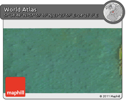 Satellite 3D Map of the Area around 57° 46' 59" N, 23° 52' 30" E