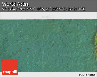 Satellite 3D Map of the Area around 57° 46' 59" N, 23° 52' 30" E