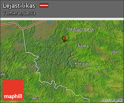 Satellite 3D Map of Lejastilikas