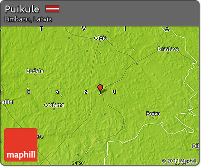 Physical Map of Puikule