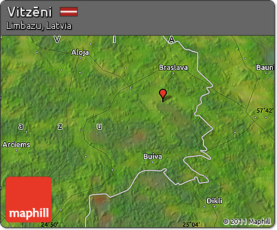 Satellite Map of Vitzēni