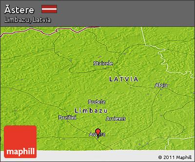 Physical Panoramic Map of Āstere