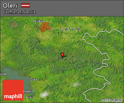 Satellite 3D Map of Oleri