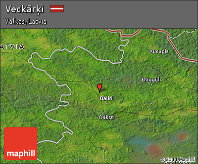 Satellite 3D Map of Veckārķi