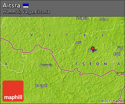 Physical Map of Aitsra