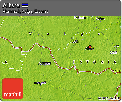 Physical Map of Aitsra