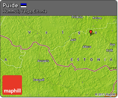 Physical Map of Puide