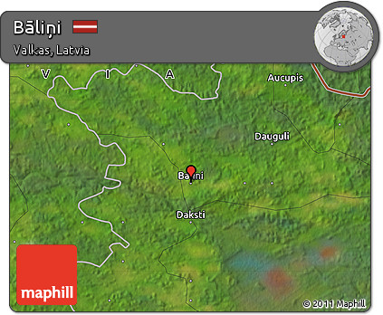Satellite Map of Bāliņi