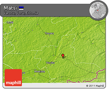 Physical 3D Map of Matsi