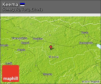 Physical 3D Map of Keema