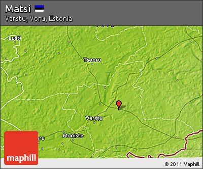 Physical 3D Map of Matsi