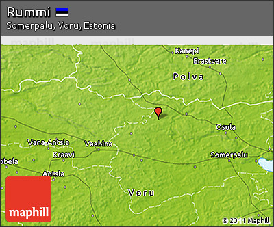 Physical 3D Map of Rummi