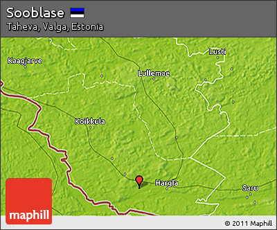 Physical 3D Map of Sooblase