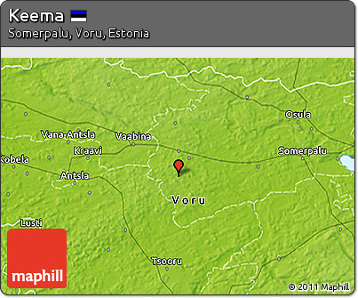 Physical 3D Map of Keema