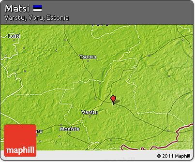 Physical 3D Map of Matsi