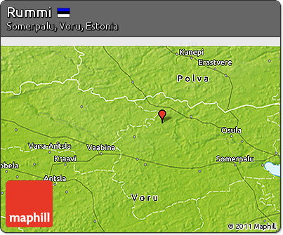Physical 3D Map of Rummi
