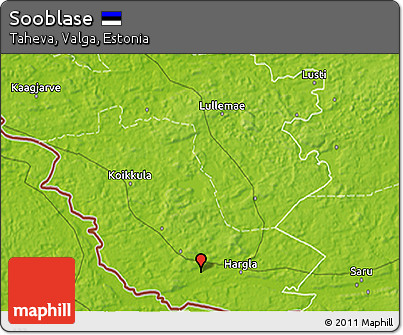Physical 3D Map of Sooblase