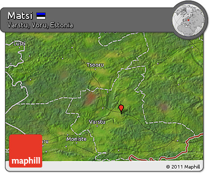 Satellite 3D Map of Matsi