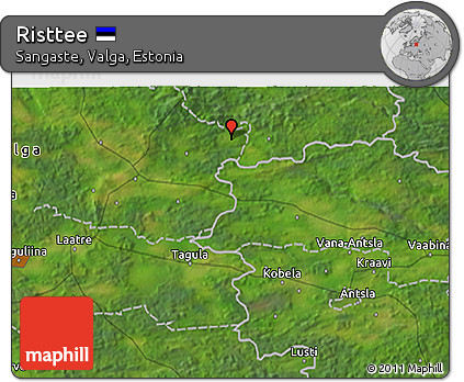 Satellite 3D Map of Risttee
