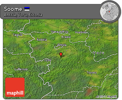 Satellite 3D Map of Soome