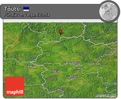 Satellite 3D Map of Tõutsi