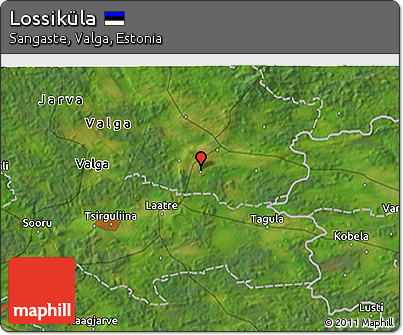 Satellite 3D Map of Lossiküla