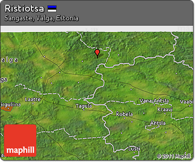 Satellite 3D Map of Ristiotsa